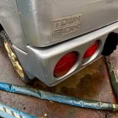 三菱　タウンボックス　箱　バンタイプ　4WD  車検たっぷりの画像