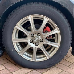 ブリヂストン　スタッドレスタイヤ4本ホイール込みの画像