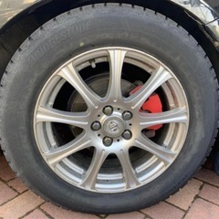ブリヂストン　スタッドレスタイヤ4本ホイール込みの画像