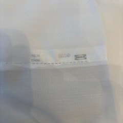 IKEA カーテン4枚、カーテンフック40個　ヒリア　の画像