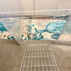 ペット用サークル　扉付き　小型犬・中型犬にの画像