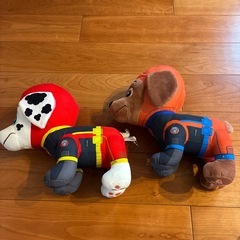 大きめ！パウパトロール　ぬいぐるみ　　の画像