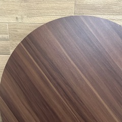 こたつの上にのせる直径69cmの円テーブル　天板のみの画像