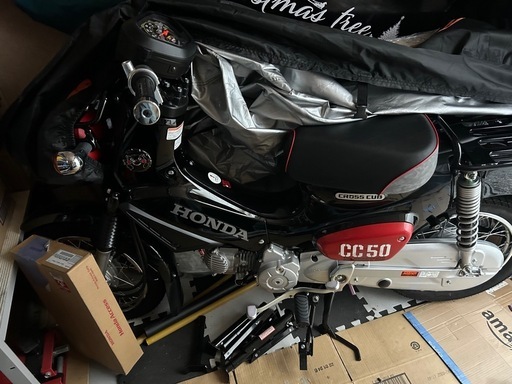 近場なら配送も可　未使用車 クロスカブ 原付　 50cc くまモンカラー CC50