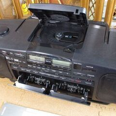 ビクター ラジカセ RC-X80 CDポータブルシステム リモコン 説明書付き LIVE PHONIC カセット ラジオ CD 札幌市北区屯田の画像