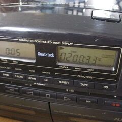 ビクター ラジカセ RC-X80 CDポータブルシステム リモコン 説明書付き LIVE PHONIC カセット ラジオ CD 札幌市北区屯田の画像