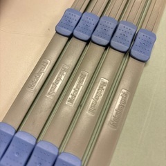 フラットファイル水色5冊　NakabayashiA4 再生紙を使っています の画像