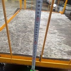 中古カゴ台車の画像