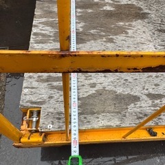 中古カゴ台車の画像