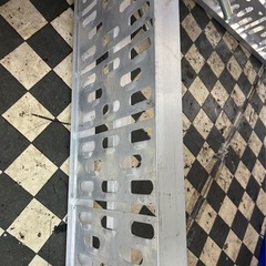 ラダーレール　バイク　そこ擦り防止角度調整付きトランポ　の画像