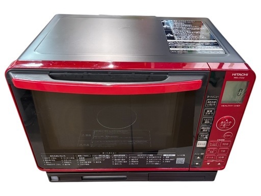 2023年製 HITACHI 過熱水蒸気オーブン MRO-JT232 2023年製 日立 MRO-JT232 ヘルシーシェフ オーブンレンジ HITACHI 加熱
