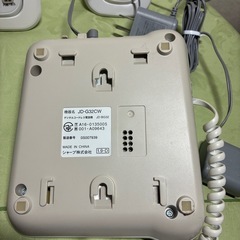 電話機　子機2台【シャープ】JDG32の画像