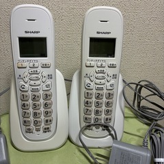 電話機　子機2台【シャープ】JDG32の画像