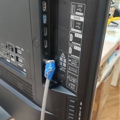 I611 🌈  ジモティー限定価格！ SHARP 有機ELテレビ AQUOS [48V型 /Bluetooth対応 /4K対応 /BS・CS 4Kチューナー内蔵 /YouTube対応] ⭐ 動作確認済 ⭐ クリーニング済の画像