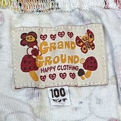 グラグラ100cmフレアパンツ カラフルの画像