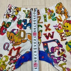 グラグラ100cmフレアパンツ カラフルの画像