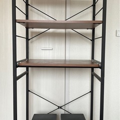 キッチンラック  ゴミ箱付きの画像