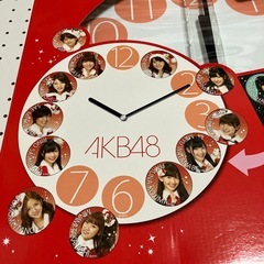 AKB48 1番　置き時計としても壁掛け時計としても使える！初期メンバー^_^の画像