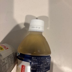お酒と蕎麦茶の画像