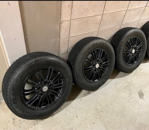 値下げ‼️22年製ブリヂストンスタッドレスVRX2 アルミホイール付 195/65R15 15×6J+53 P.C.D114.3 5H