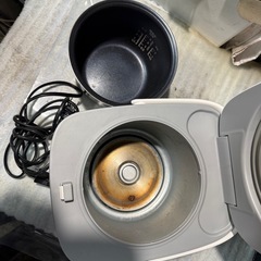 YAMAZEN(山善) YJB-300-S(シルバー) マイコン炊飯器 3合 の画像