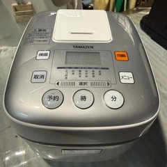 YAMAZEN(山善) YJB-300-S(シルバー) マイコン炊飯器 3合 の画像