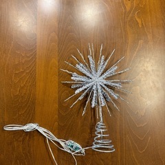 光らない　クリスマスツリー　キラキラ　ビジュー　トップ　スター　の画像