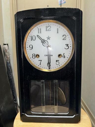 EIKOSHA 木製振り子時計 ジャンク 引取り EIKOSHA 木製振り子時計 ジャンク 引取り インテリア小物