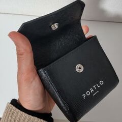 【定価：4,400円】新品 美品 PORTLA ポルトラ minimal 本革 フラップポーチ ポーチ macの画像