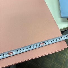 フラットファイル　A4 ピンク9冊セット　プラスステーショナリー株式会社の画像
