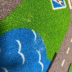 IKEA STORABO ラグ グリーンの画像