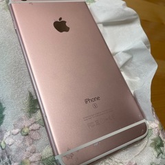 Apple iPhone 6s plus ローズゴールド 本体の画像