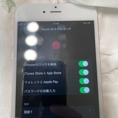 Apple iPhone 6s plus ローズゴールド 本体の画像