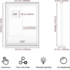 ハリウッドミラー BEAUTME 女優ミラーの画像