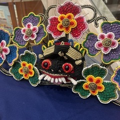 バリの飾り　手作り　ハンドメイドの画像