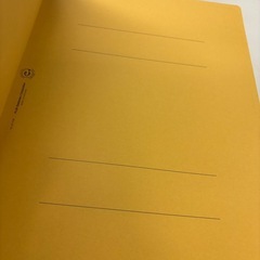 フラットファイル　A4 オレンジ　8冊セット　プラスステーショナリー株式会社の画像