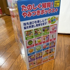 【未開封】トイローヤル たのしく知育! やみつきボックス+ ( 知育玩具 / 指先遊び / 発育 ) パステルカラーが可愛い ( 音が鳴る / ぴかぴか 光る ) 0歳 1歳 2歳 赤ちゃん向けおもちゃの画像