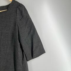 heliopole エリオポール ワンピース ポリエステル ブラック レディース 36【古着】【中古】の画像