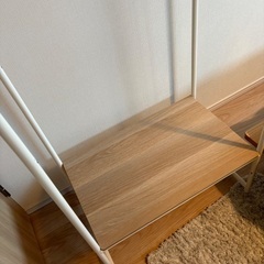 ハンガーラック　収納　棚の画像