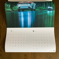 2026レクサス壁掛けカレンダーの画像