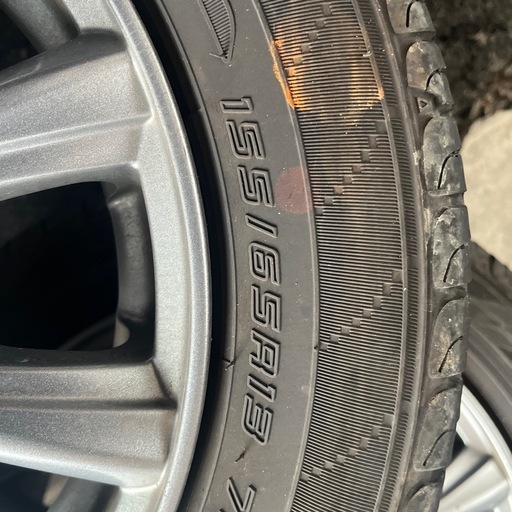 155/65/13軽自動車4.5J