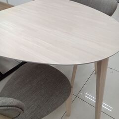 ★リユースのサカイ日立店★HJ8761  ダイニングセット ベージュ H75×D90×W80 クリーニング済み の画像