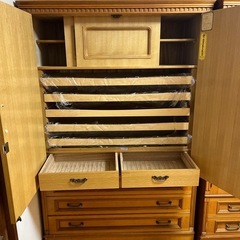 手作り着物タンス⭐︎ナラの木使用の画像