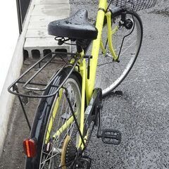 ☆UVER＆LULU 自転車 イエロー 26インチ【中古】の画像