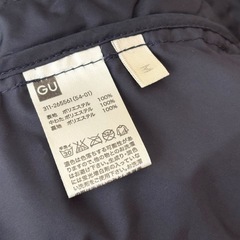 GU ダウンジャケット　Mの画像