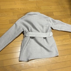 rienda リエンダ　コート　上着　レディース　ピンクグレー　サイズS〜M相当の画像