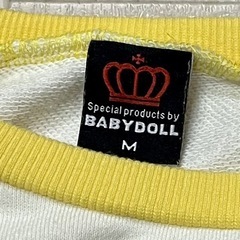 BABYDOLLディズニートレーナーMトイストーリー キャラクターベビードールの画像