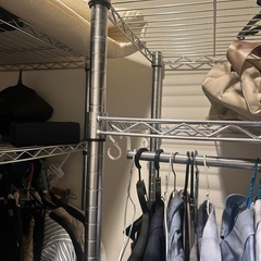 12/27まで！スチールラック　2台　まとめ売りの画像