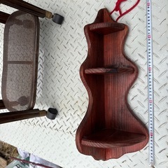 フレンチ ラスティック 木製 トリプル コーナーの画像