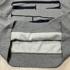 GAPKIDSトレーナーXL 150cmロゴバックプリントグレー ギャップキッズの画像